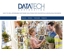 Tablet Screenshot of datatechcorp.com